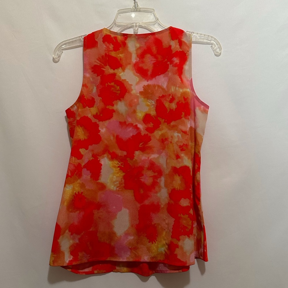 Ann Taylor Women’s Floral Sleeveless Blouse Size SP - Picture 2 of 4